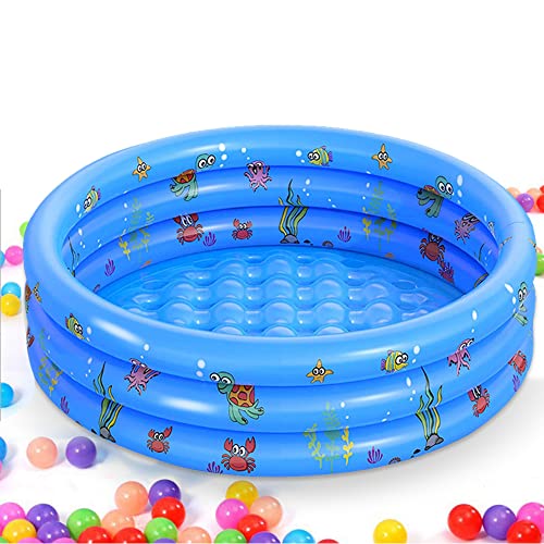 SHUOXI Baby aufblasbare Badewanne Aufblasbarer Kinderpool Langlebiger Aufblasbarer Pool Tragbare Badewanne Zusammenklappbar Pool für Baby und Kinder